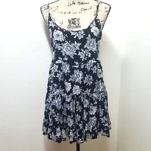 Brandy Melville Floral Mini Dress Backless